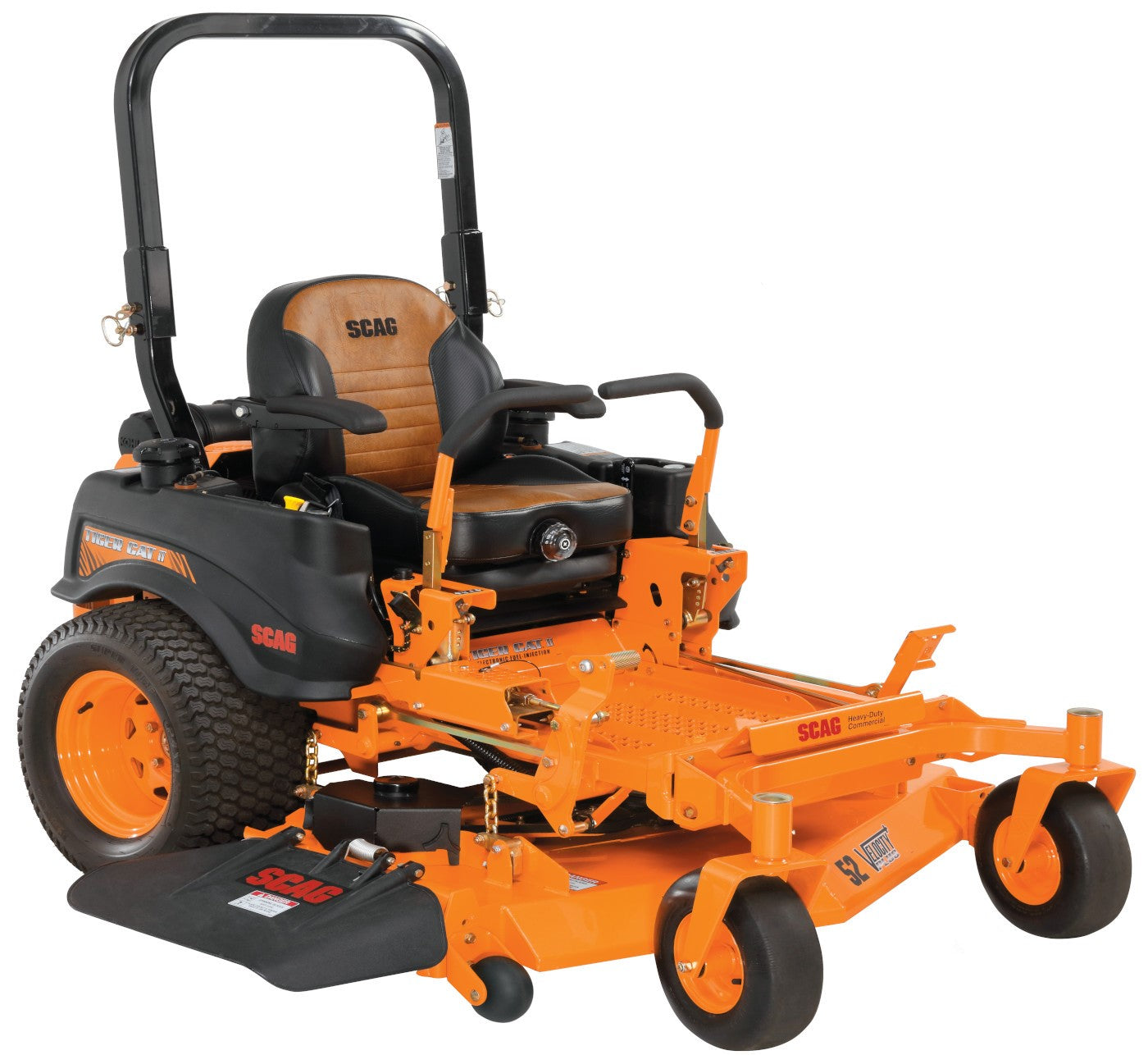 SCAG Tiger Cat II 52V Briggs Vanguard 28hp EFI